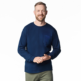 Gildan 6.1oz 100% Longsleeve Pocket T-Shirt