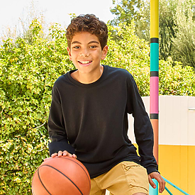 Jerzees Youth 50/50 Longsleeve T