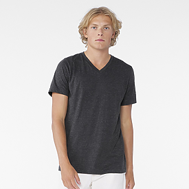 Bella+Canvas Unisex Heather CVC V-Neck Tee