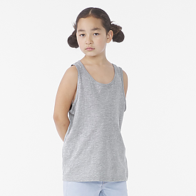 Bella+Canvas Youth Heather CVC Tank