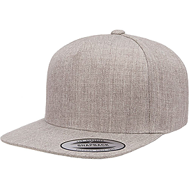 YUPOONG Five Panel Wool Blend Snapback