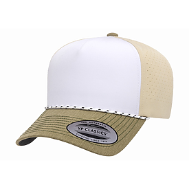 YUPOONG Five-Panel Laser Cut W/ Braid
