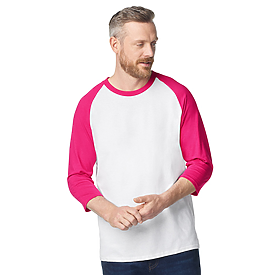 Gildan Heavy Cotton Adult 3/4 Raglan T-shirt