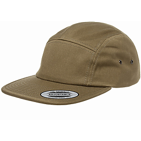 YUPOONG Jockey Flat Bill Cap