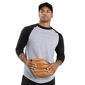 Augusta 3/4 Sleeve Raglan Baseball Jersey