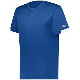 Badger Sportswear On The Rise Two-Button Baseball Jersey