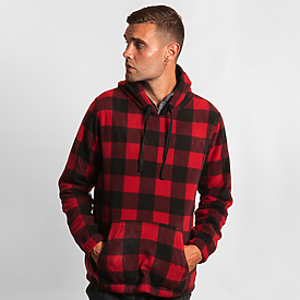 Burnside Polar Fleece Pullover Hoodie
