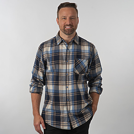 Burnside The Traditional One Pocket Plaid Flannel