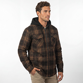 Burnside Sherpa Lined Flannel Jacket