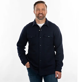 Burnside Fleece Snap Jacket