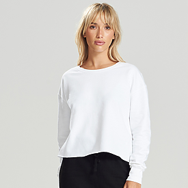 AWDis Girlie Cropped Crew