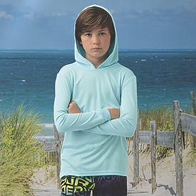 Paragon Youth Bahama L/S Performance Hooded Tee