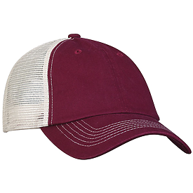 Valucap Contrast Stitch Mesh Cap