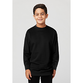 Cotton Heritage Youth Crew Neck Fleece