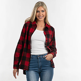 Burnside The Boyfriend Flannel Shirt