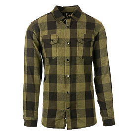Burnside Woven Plaid Flannel Snap-Button Shirt | Carolina-Made