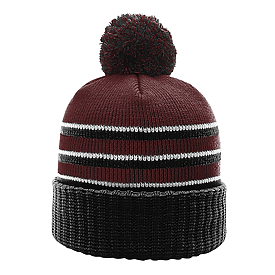 Richardson Stripe Pom Baenie