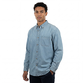 Sierra Pacific Mens Longsleeve Denim Shirt