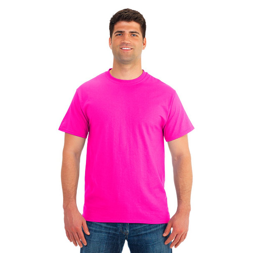  Jerzees Adult Heavyweight BlendT-Shirt - Neon Pink - 3XL :  Clothing, Shoes & Jewelry