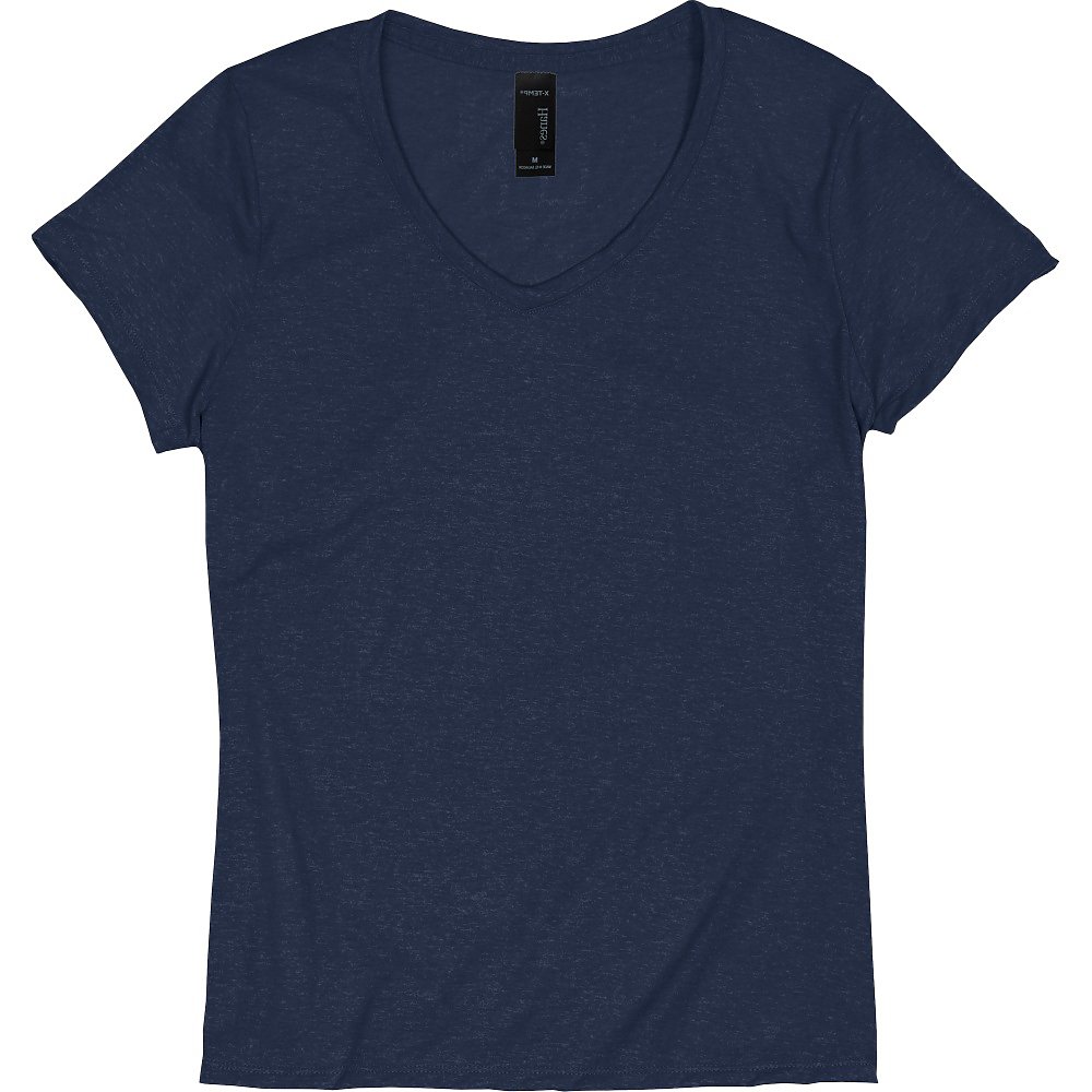 Hanes Perfect-T Women's V-Neck Triblend T-shirt | Carolina-Made