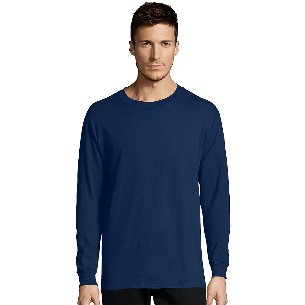 Hanes 100% Heavyweight Longsleeve T | Imprintable-Wear