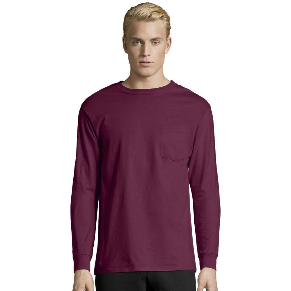 pocket long sleeve t shirt