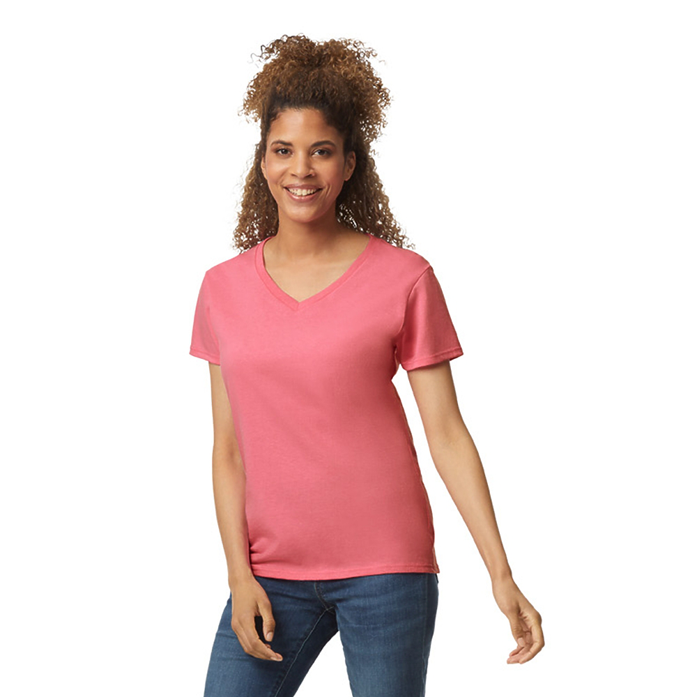 Gildan Heavy Cotton Ladies V-neck t-shirt