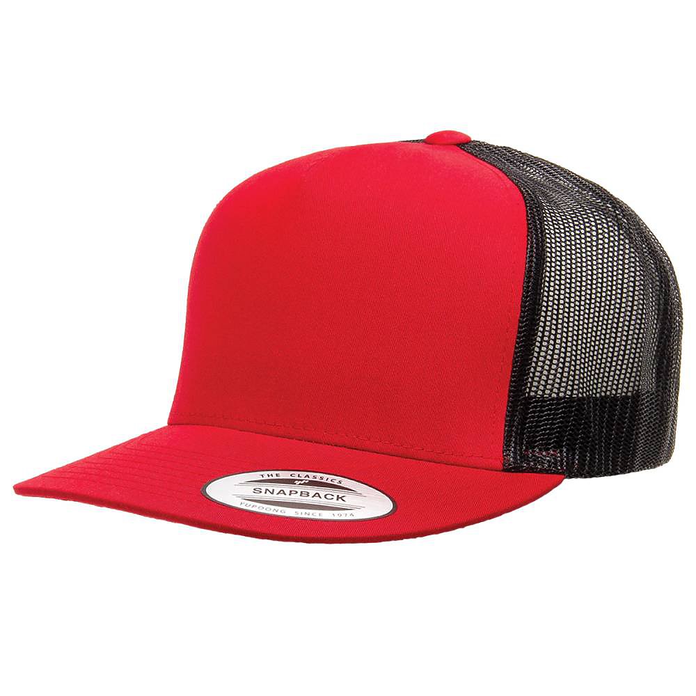 YUPOONG 5 Panel Classic Mesh Trucker's Cap | Carolina-Made