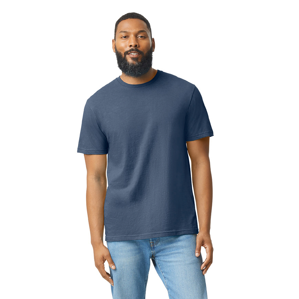 RawwFam Distressed adult T-Shirt Medium / Blue