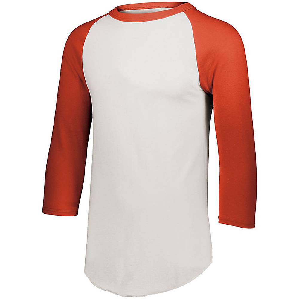 Custom Red White Authentic Raglan Sleeves Baseball Jersey Free Shipping –  Fiitg