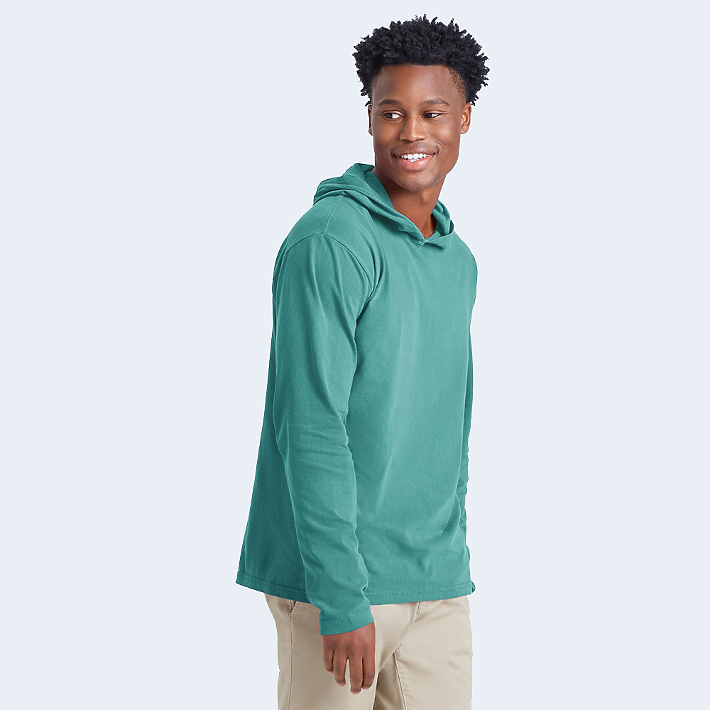 comfort colors hooded tee