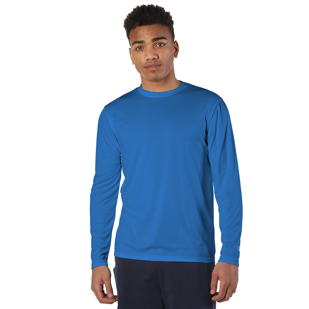 Champion 4.1oz Double Dry Longsleeve T | Carolina-Made