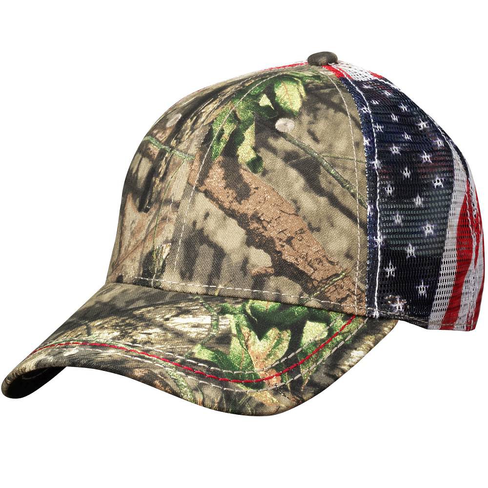 OUTDOOR CAP American Flag Mesh Back Cap | Carolina-Made