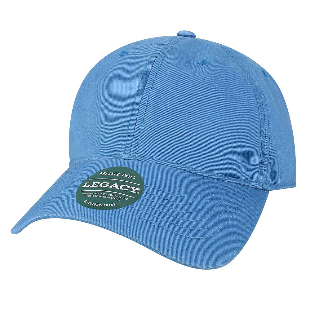 LEGACY - Relaxed Twill Dad Hat - EZA - Lake Blue - Size: Adjustable