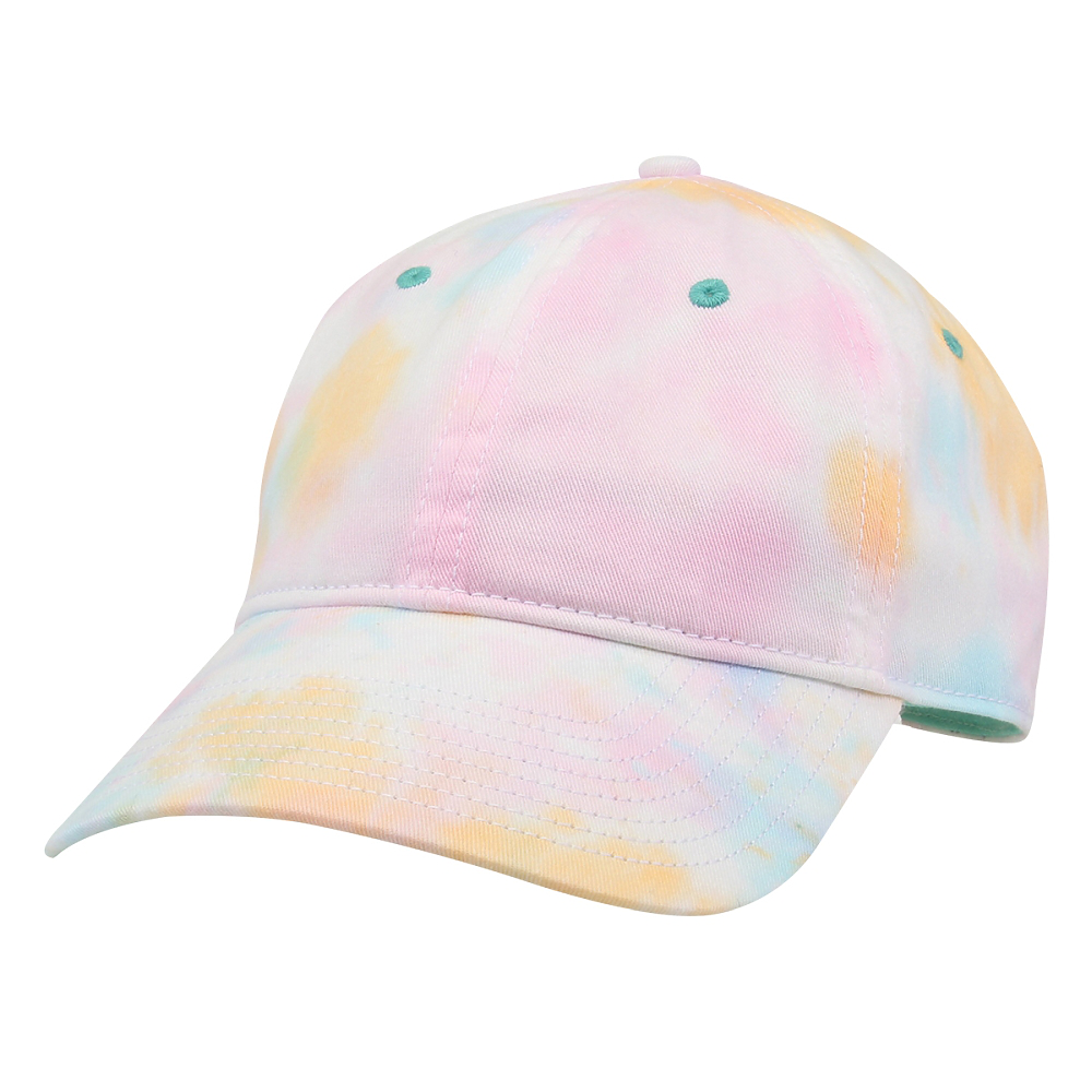 The Game Headwear Ashbury Tie Dye Twill Solid Cap