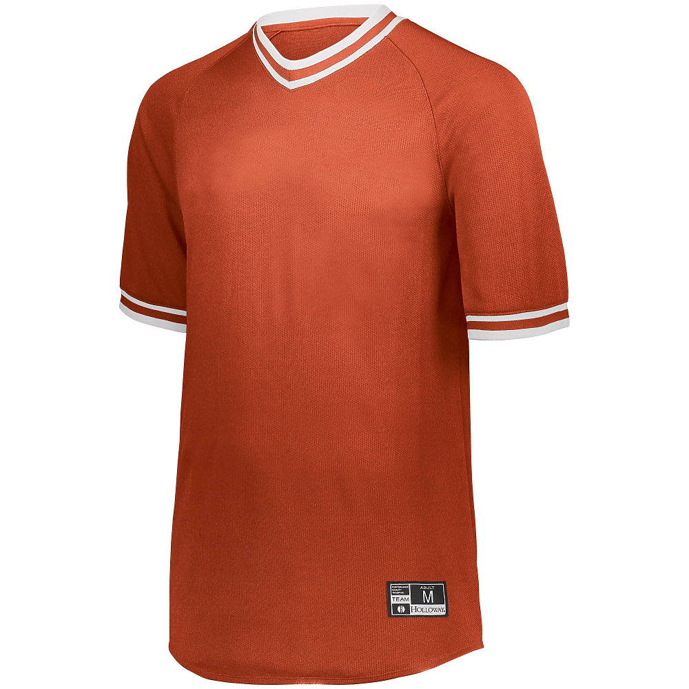 Holloway Retro V-Neck Baseball Jersey 