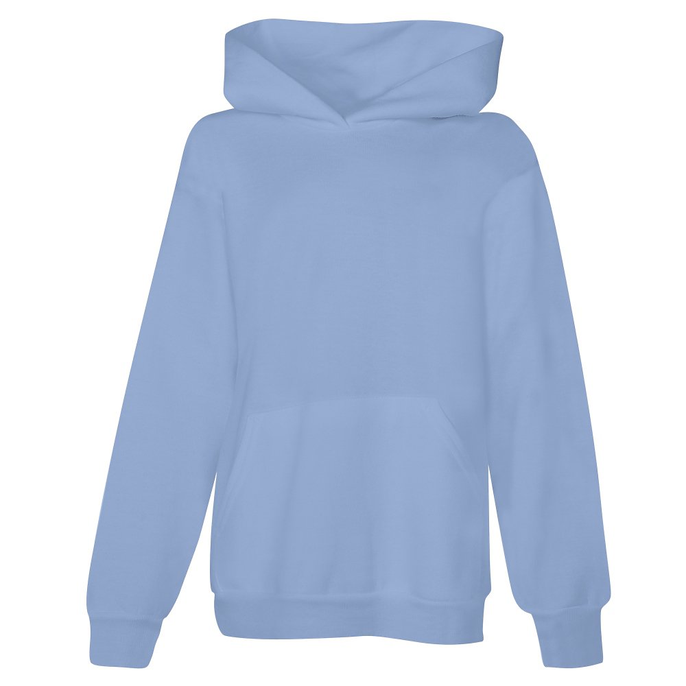 hanes light blue hoodie