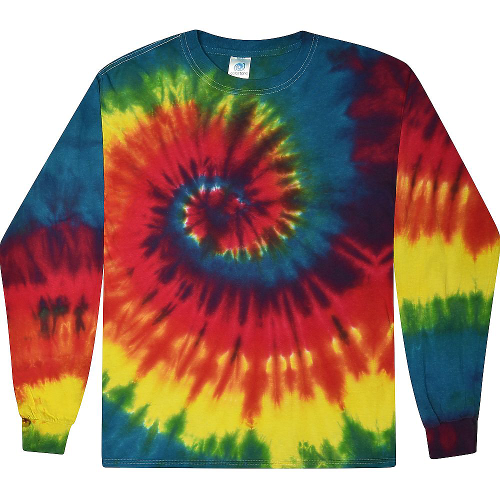 TIE DYE LONG SLEEVE SHIRT – 12345 Clothing