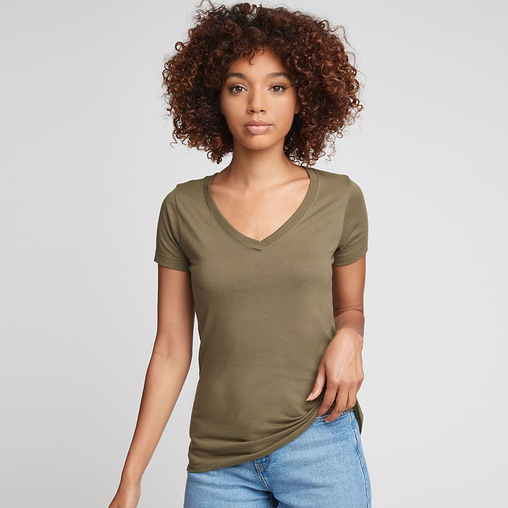 next level v neck womens